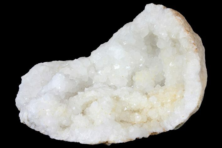 Quartz Crystal Filled Geode Section- Morocco #133697